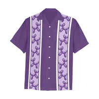 Balloon Dogs Men's Hawaiian Shirt with Chest Pocket