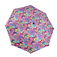 Sweet Dreams Dogs Semi-Automatic Foldable Umbrella
