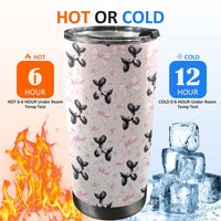 Bow Wow 20oz Stainless Steel Tumbler with Lid