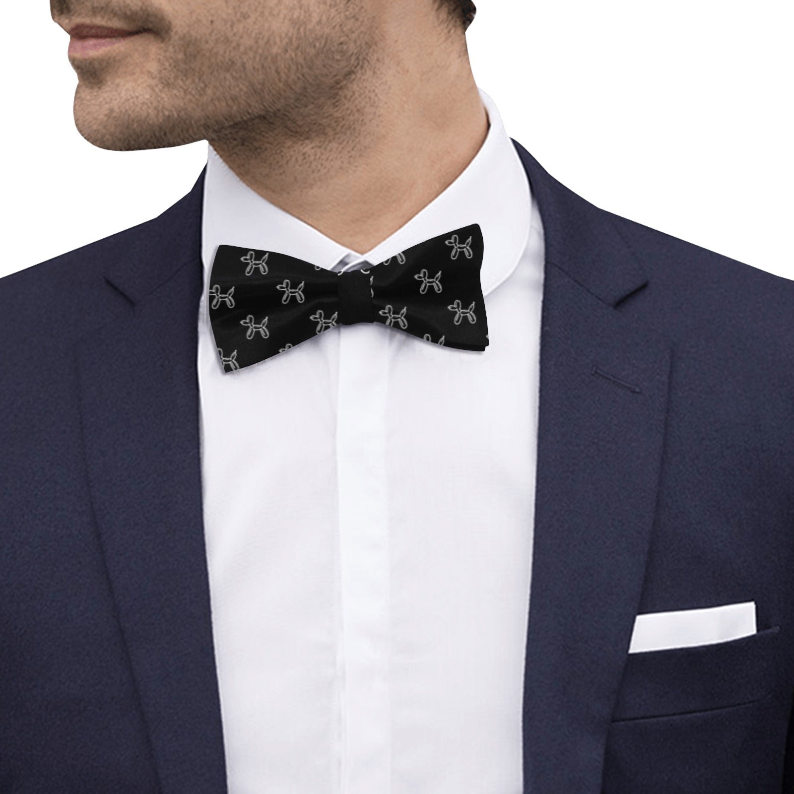 Classy Balloon Dogs Adjustable Bow Tie