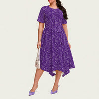 Twisterhood Relaxed Fit Belted Midi Dress