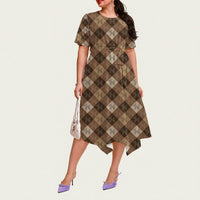 Argyle Afterparty Relaxed Fit Belted Midi Dress
