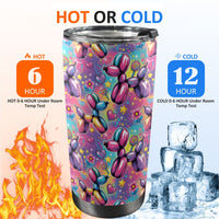 Sweet Dreams Dogs 20oz Stainless Steel Tumbler with Lid