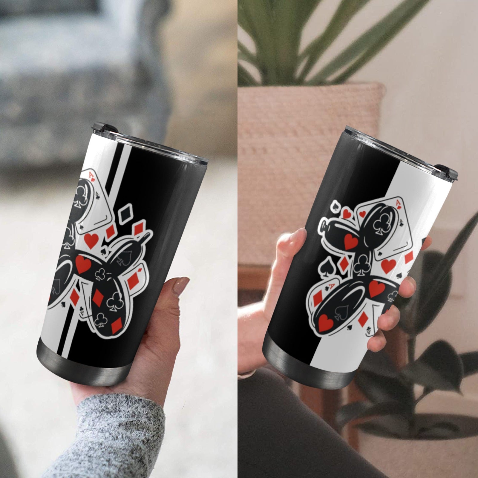 Balloon Magic 20oz Stainless Steel Tumbler with Lid