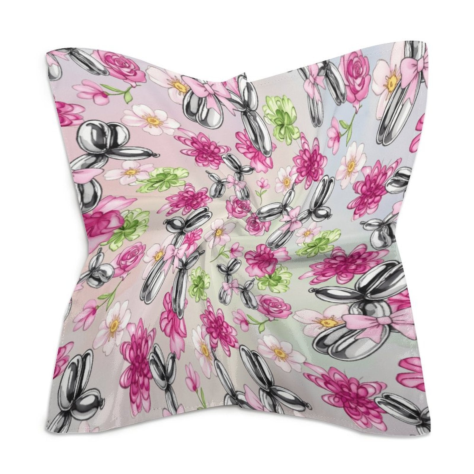 Petal Pop Silky Scarf