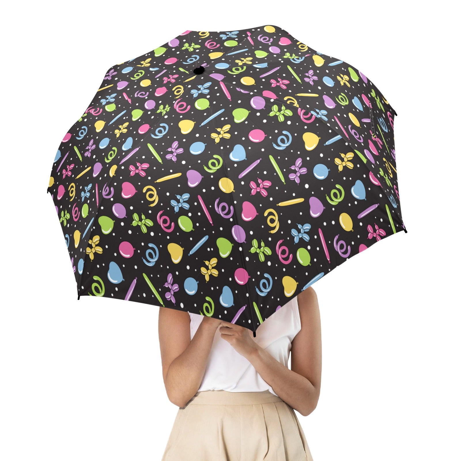Twisterhood Semi-Automatic Foldable Umbrella