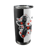 Balloon Magic 20oz Stainless Steel Tumbler with Lid