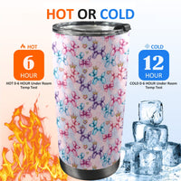 Perfectly Princess 20oz Stainless Steel Tumbler with Lid