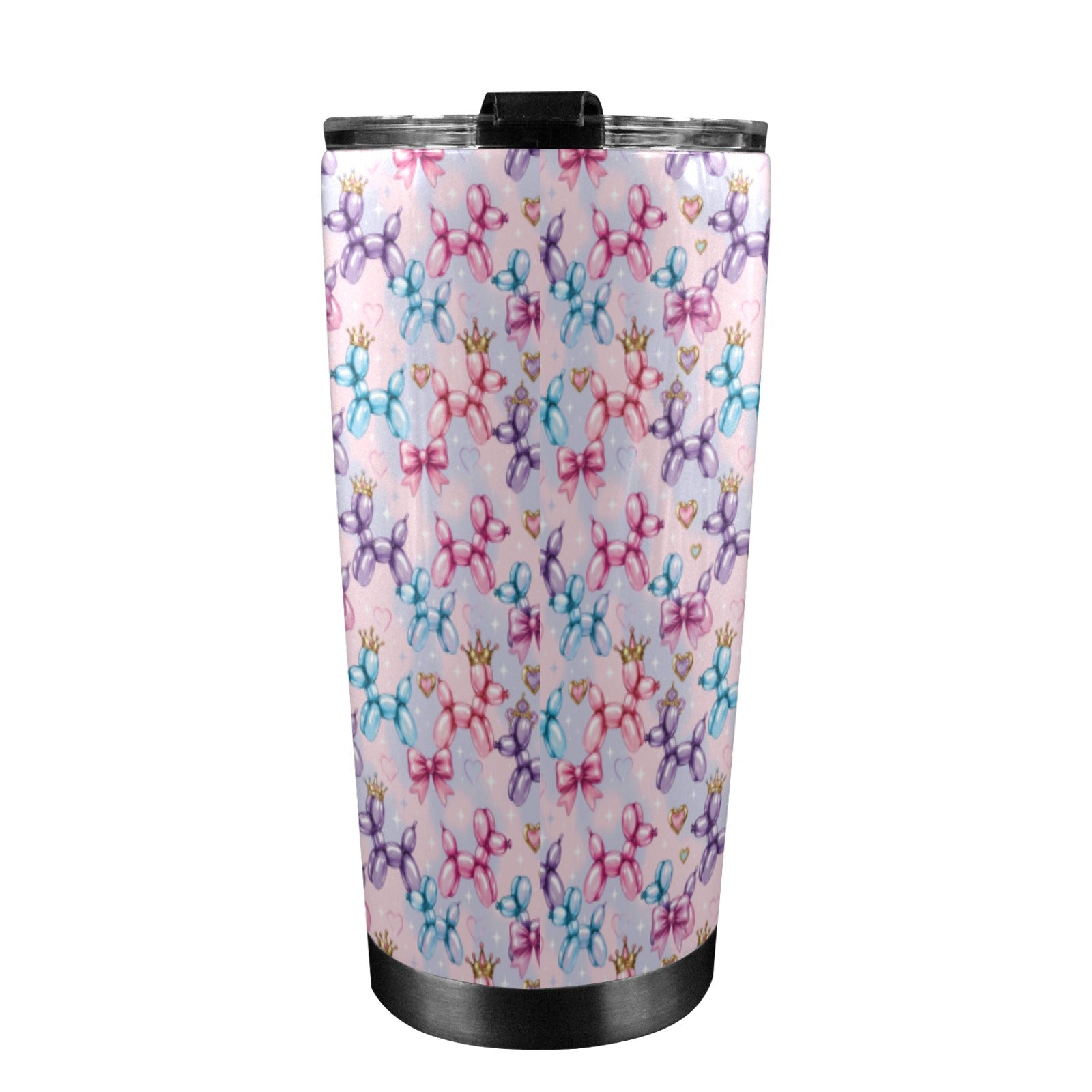 Perfectly Princess 20oz Stainless Steel Tumbler with Lid