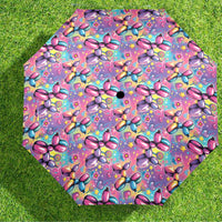 Sweet Dreams Dogs Semi-Automatic Foldable Umbrella