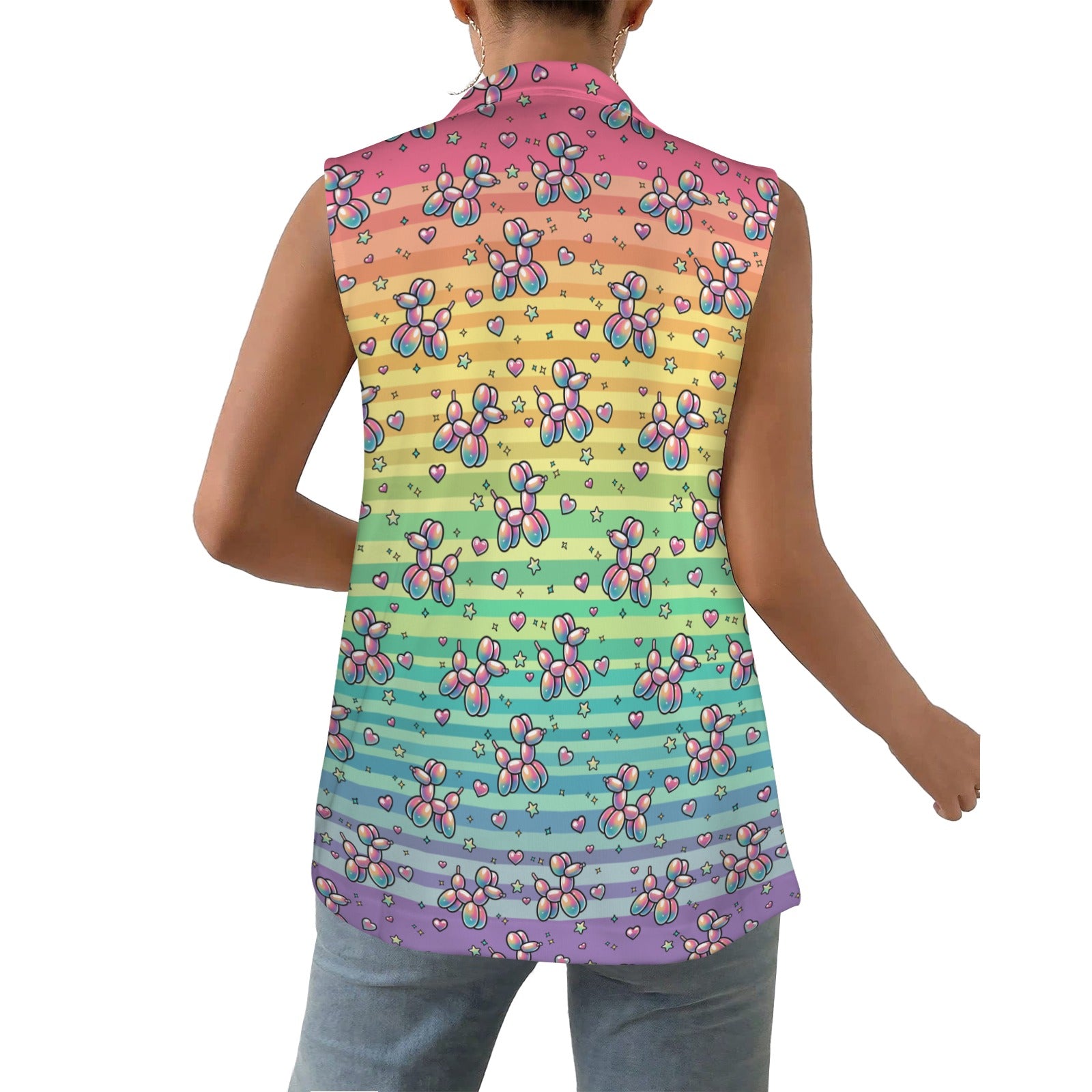 Retro Rainbow Women's Performance Vest