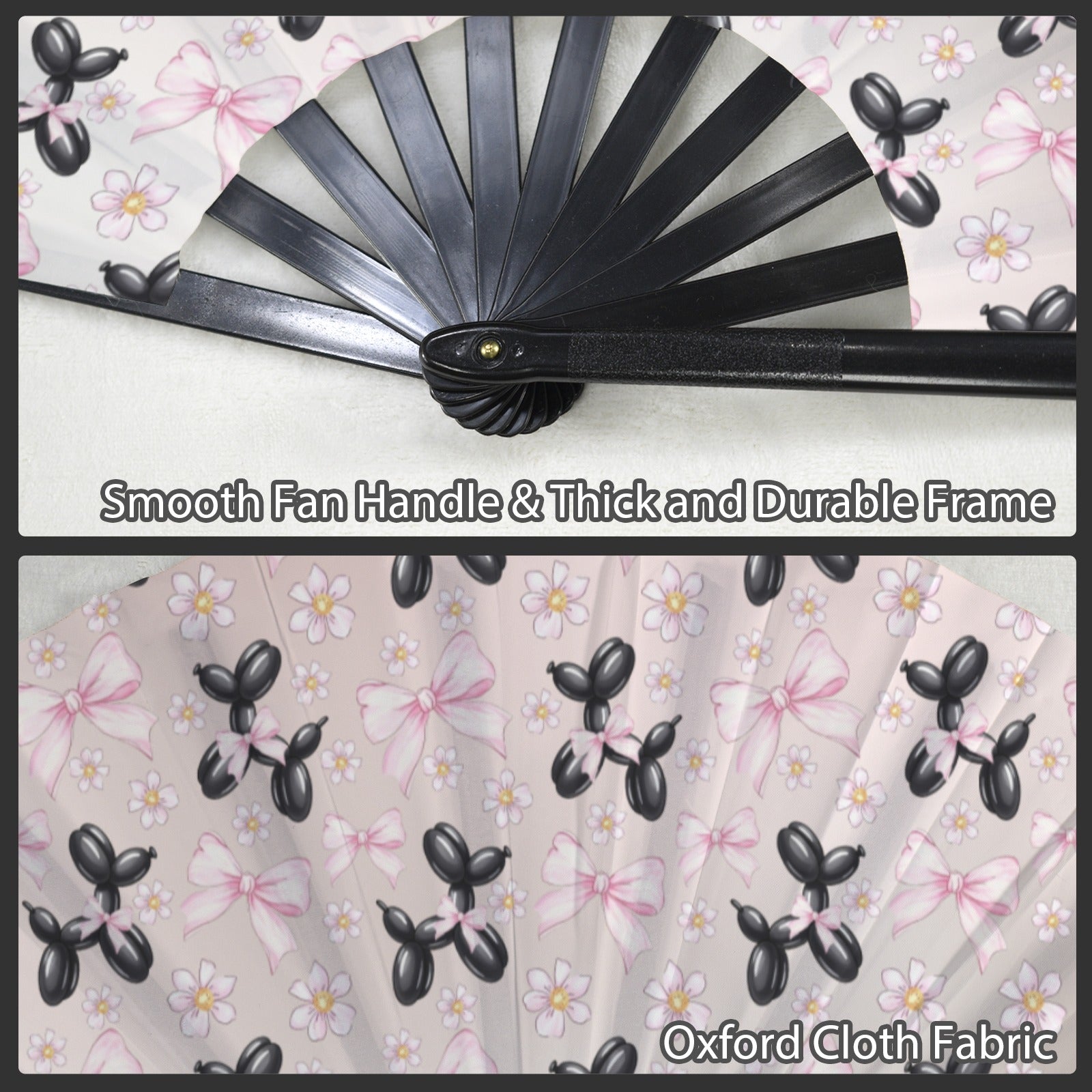 Bow Wow Folding Clack Fan