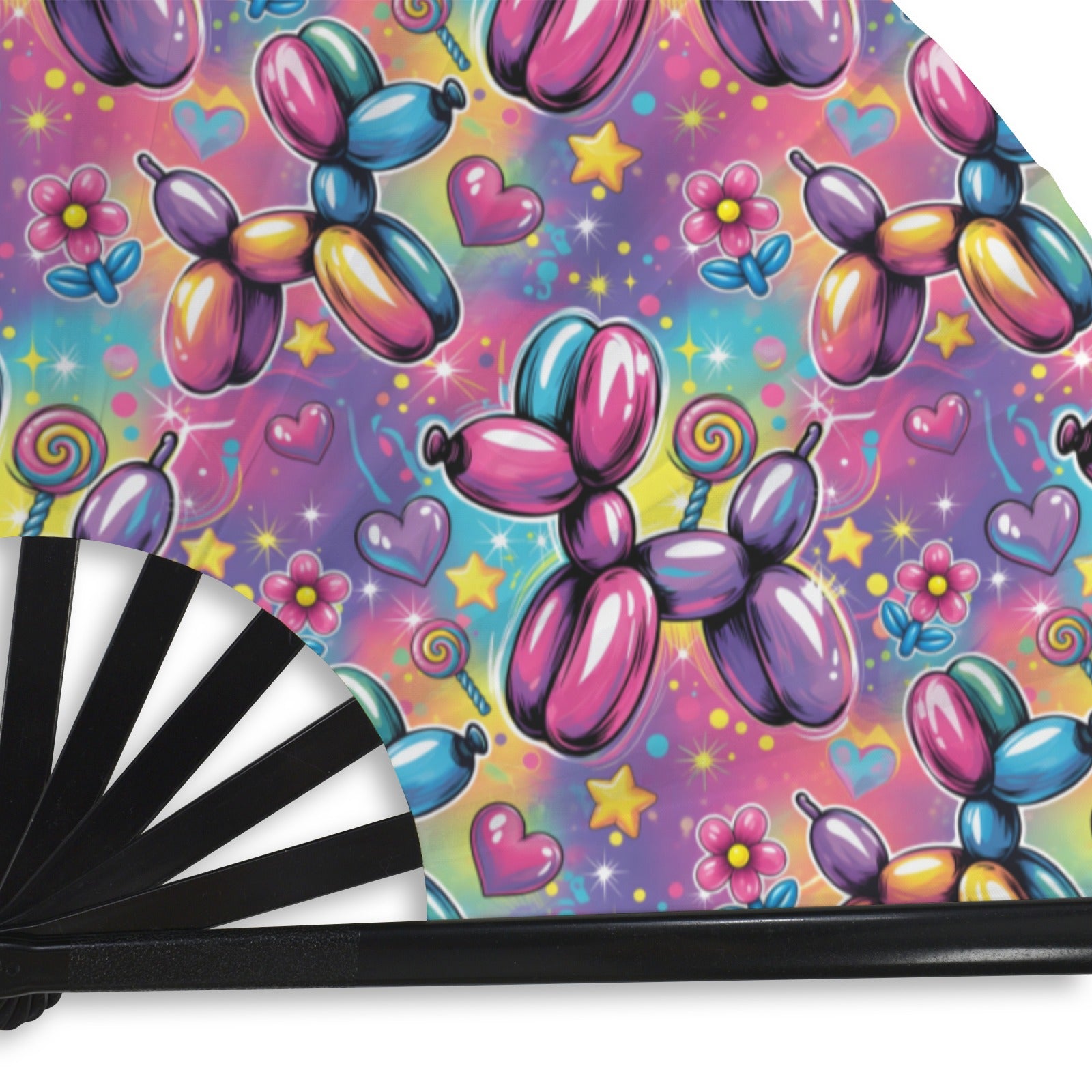 Sweet Dreams Dogs Folding Clack Fan