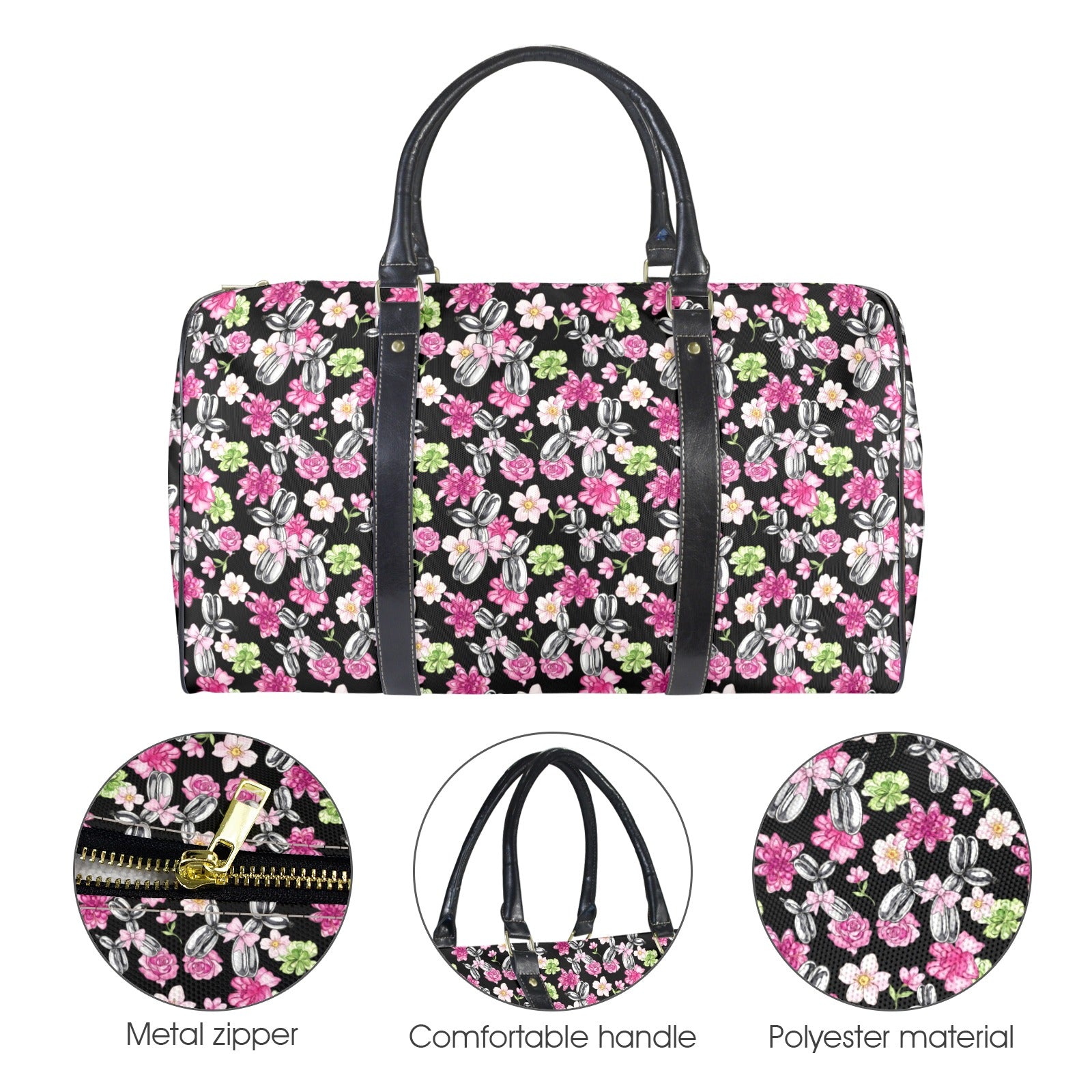 Petal Pop Large Travel Bag