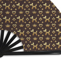 Decadent Dogs Folding Clack Fan