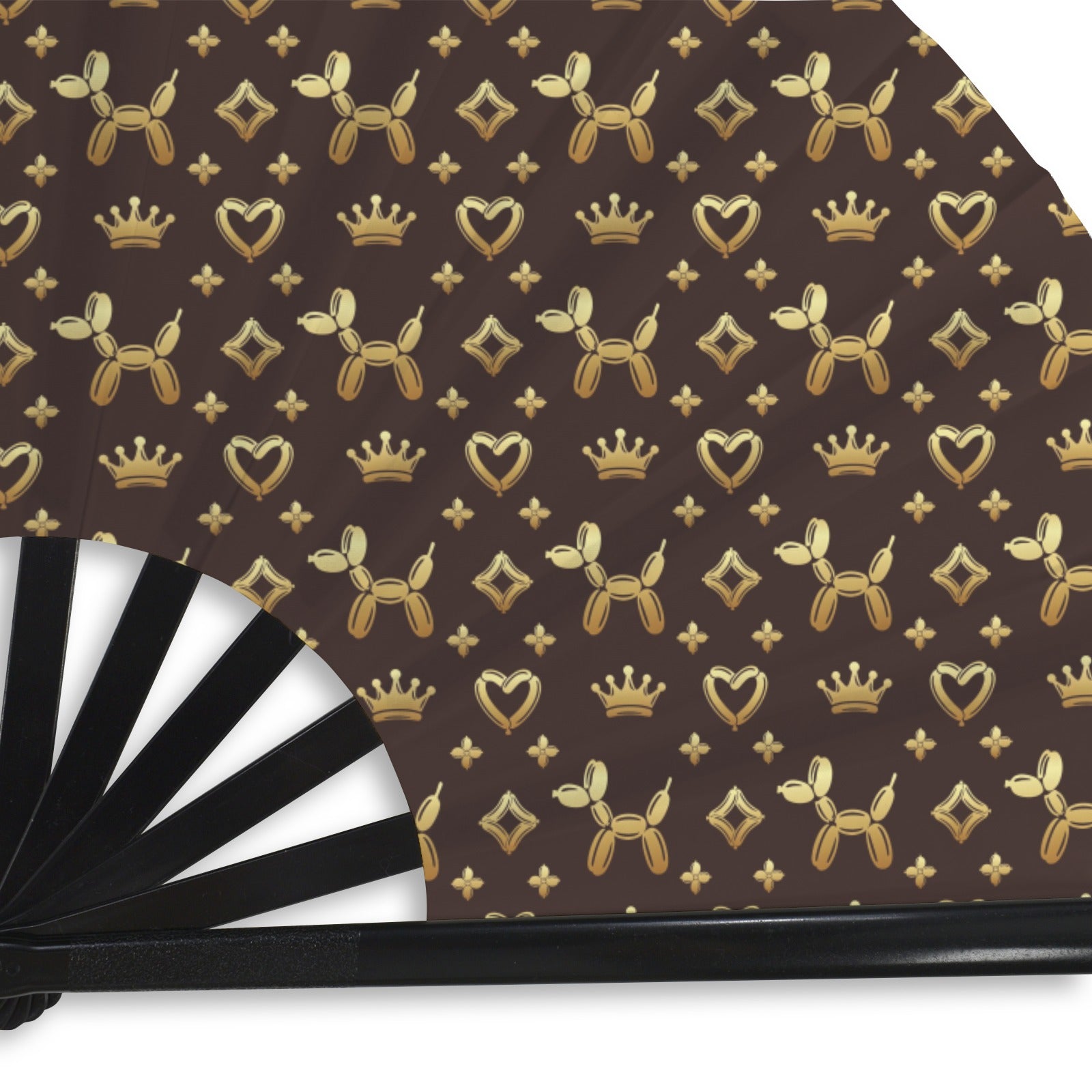 Decadent Dogs Folding Clack Fan