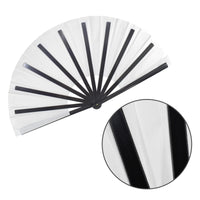 Porcelain Pups Folding Clack Fan