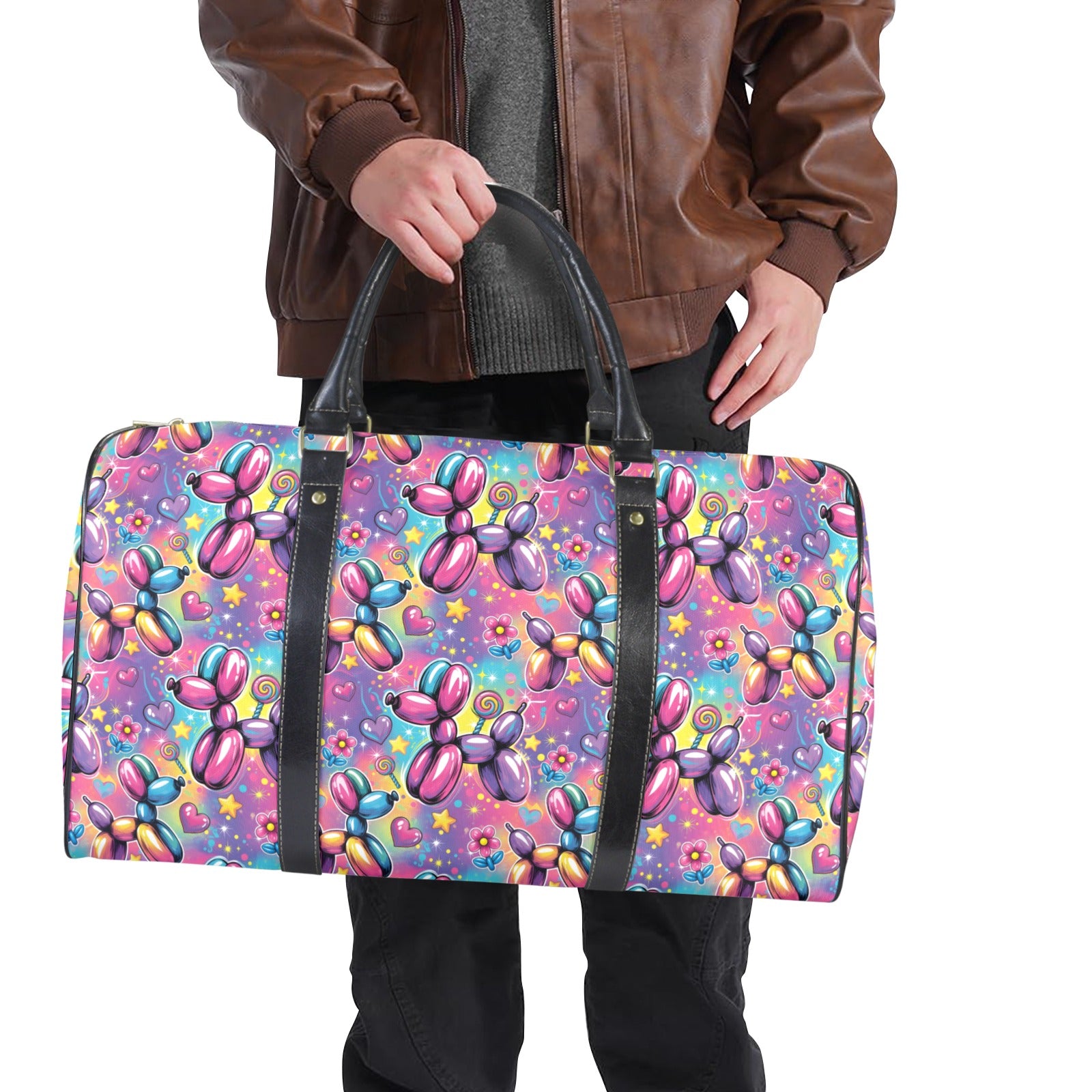 Sweet Dreams Dogs Large Travel Bag