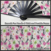 Petal Pop Folding Clack Fan