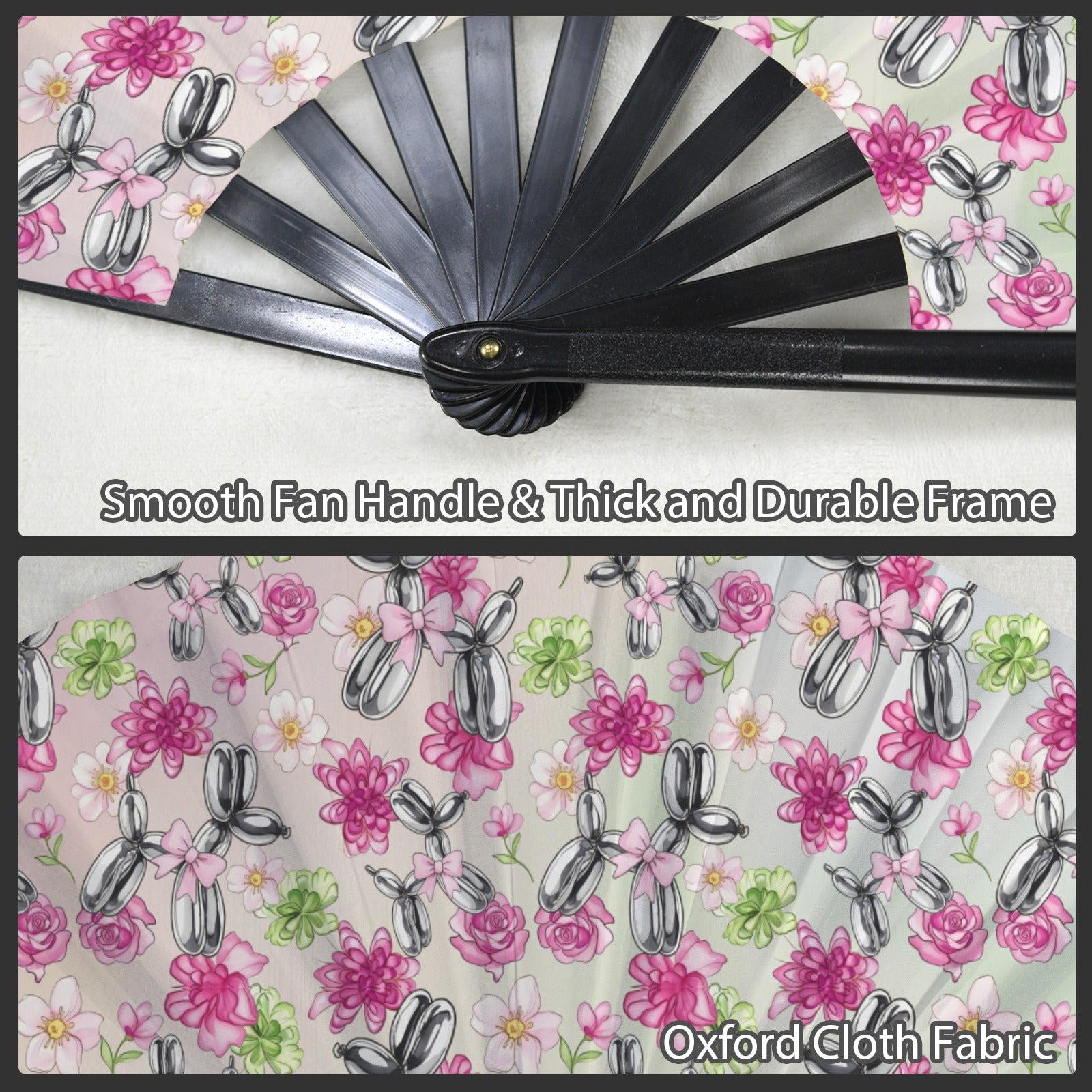 Petal Pop Folding Clack Fan