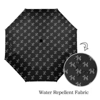 Classy Balloon Dogs Semi-Automatic Foldable Umbrella