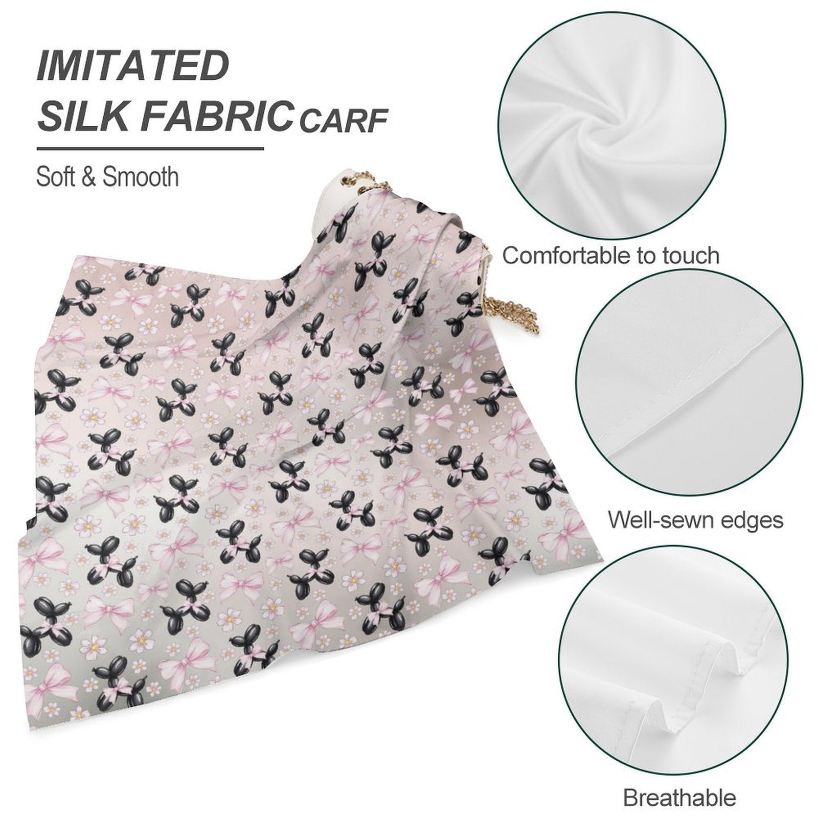 Bow Wow Silky Scarf