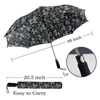 Bubble Balloon Dogs Semi-Automatic Foldable Umbrella