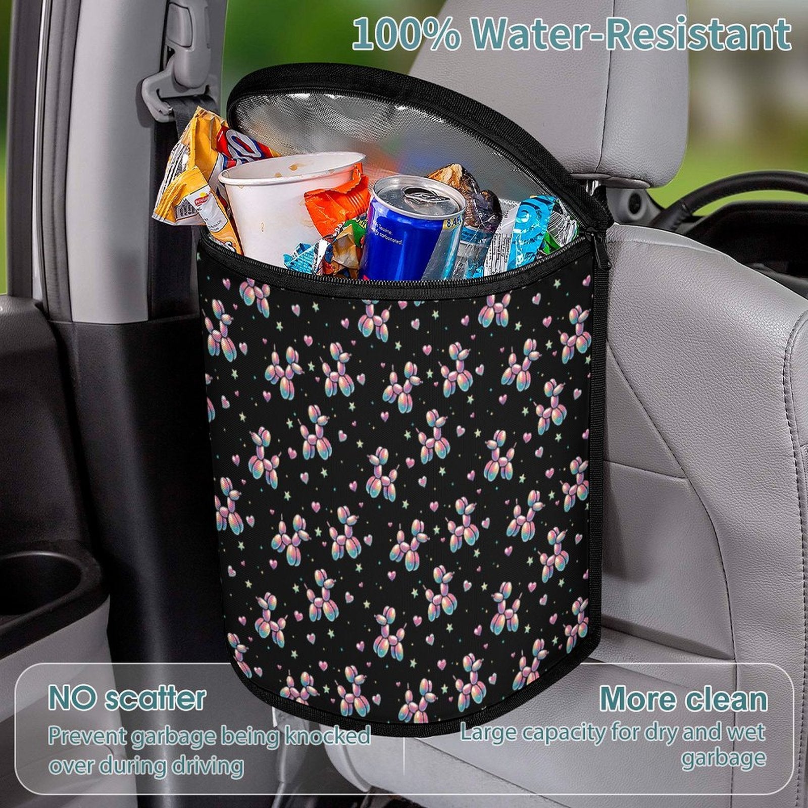 Retro Rainbow Scraps Bin