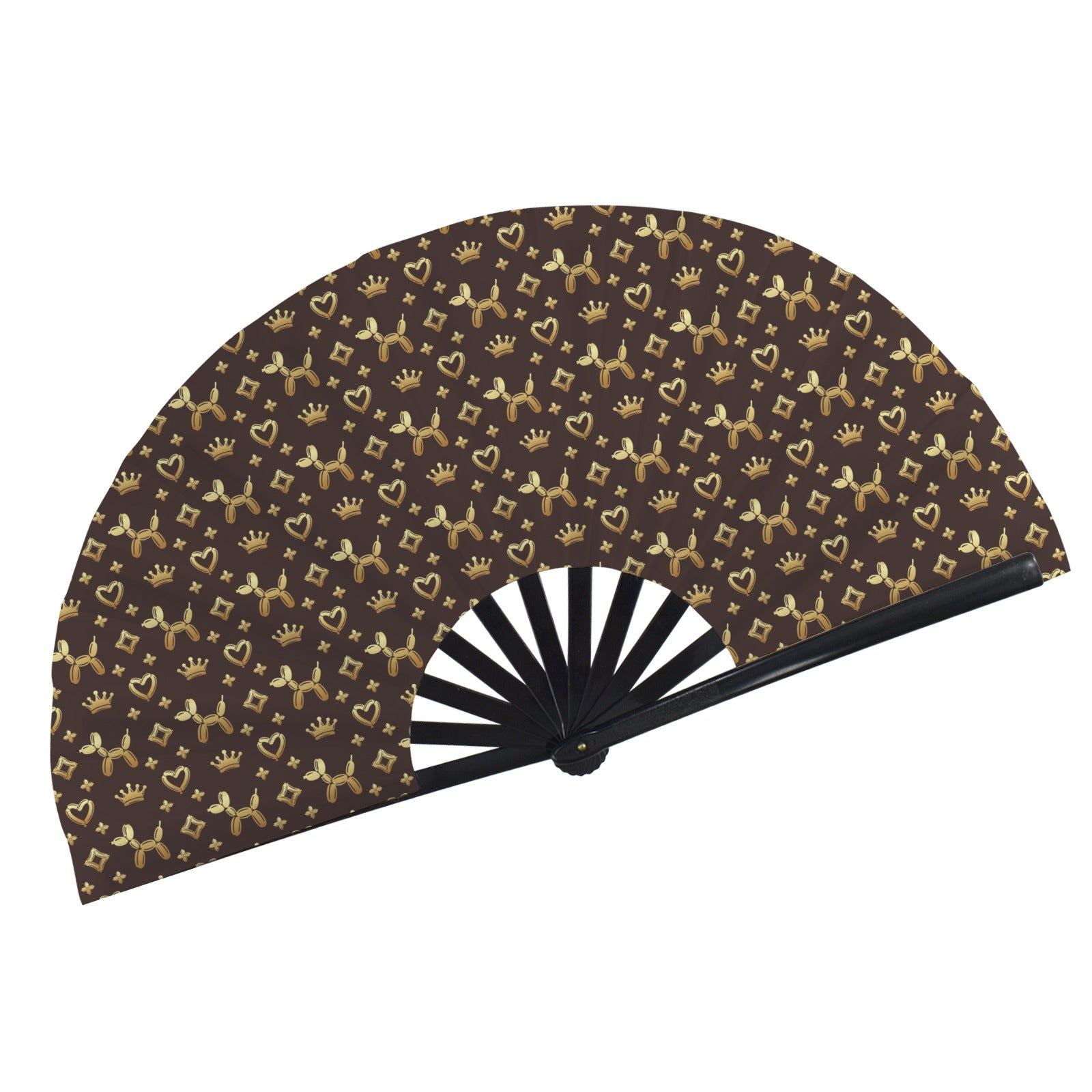 Decadent Dogs Folding Clack Fan