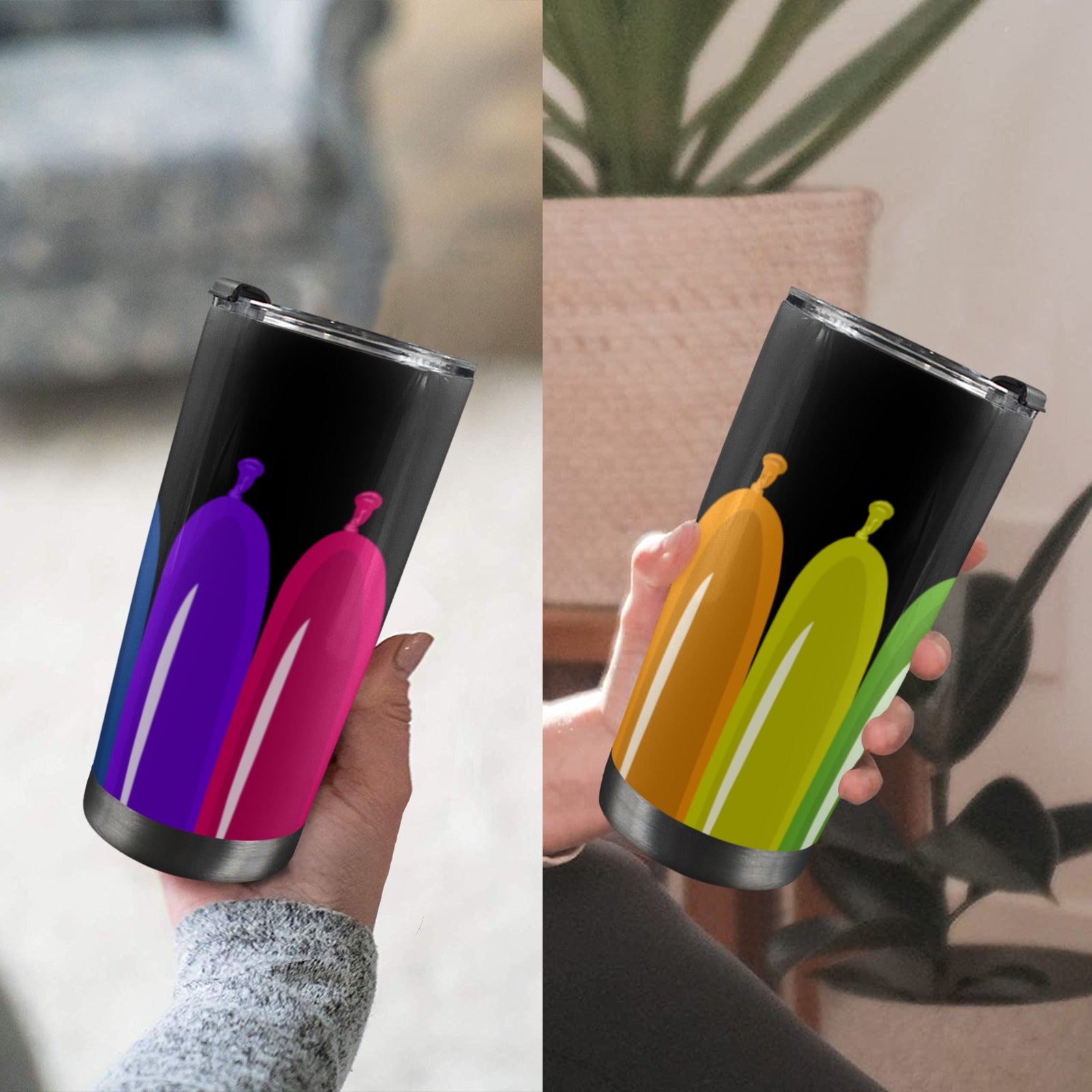 Twisty Balloons 20oz Stainless Steel Tumbler with Lid