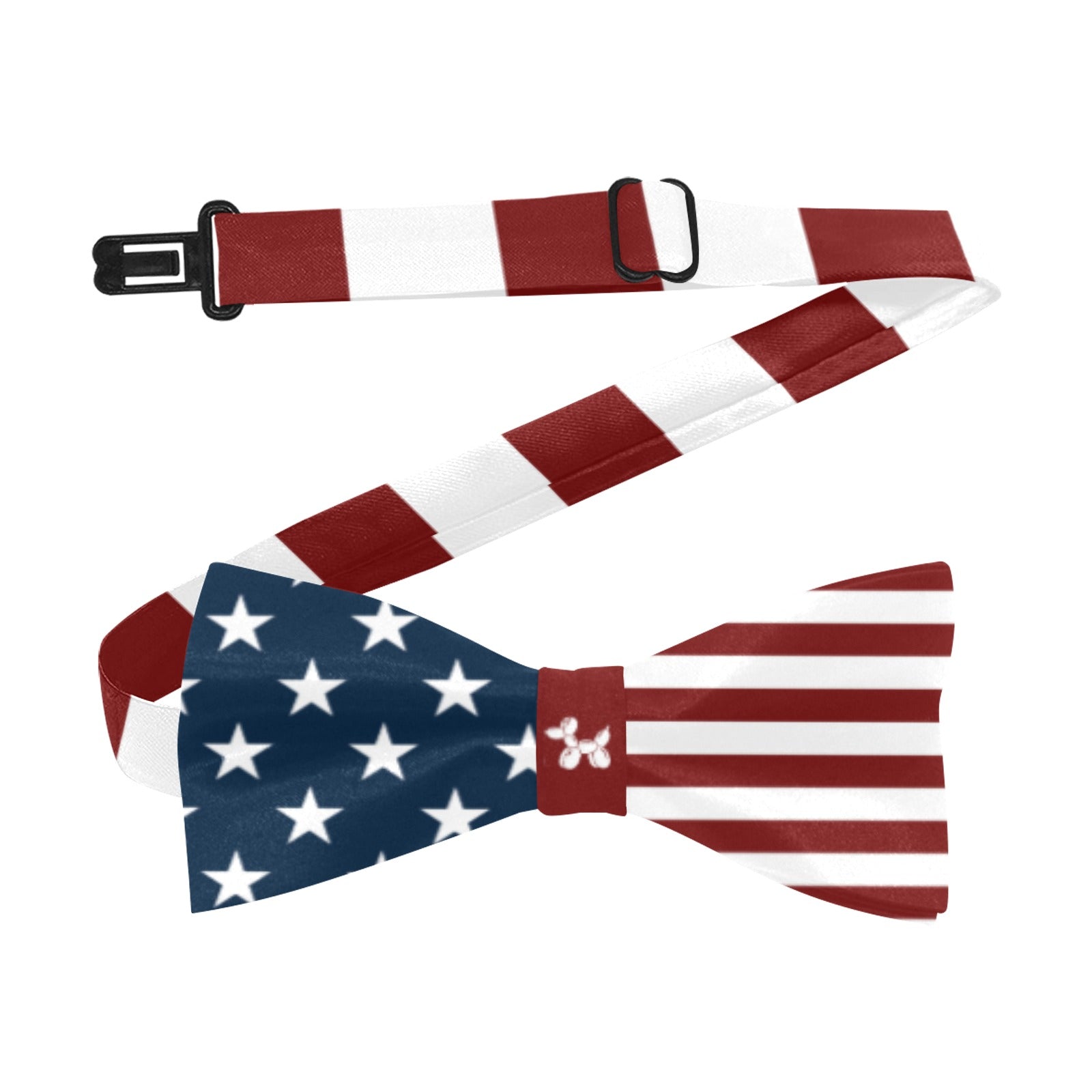 Patriotic Pups Adjustable Bow Tie