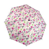 Petal Pop Semi-Automatic Foldable Umbrella