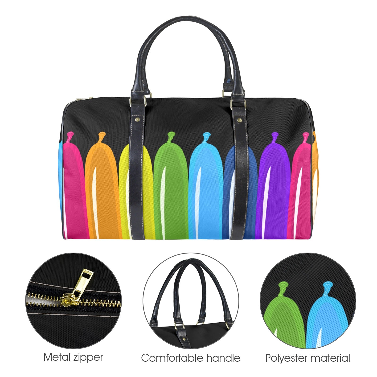 Twisty Balloons Large Travel Bag