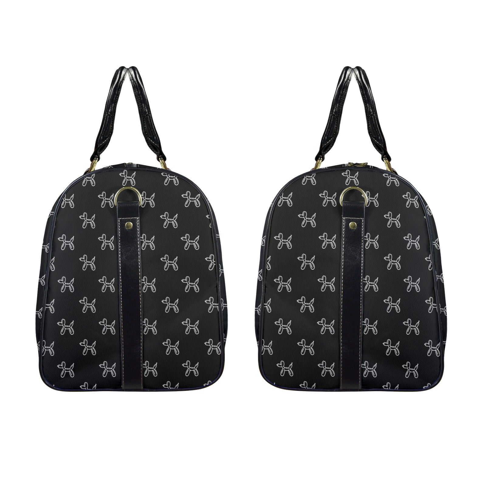 Classy Balloon Dogs Large Travel Bag