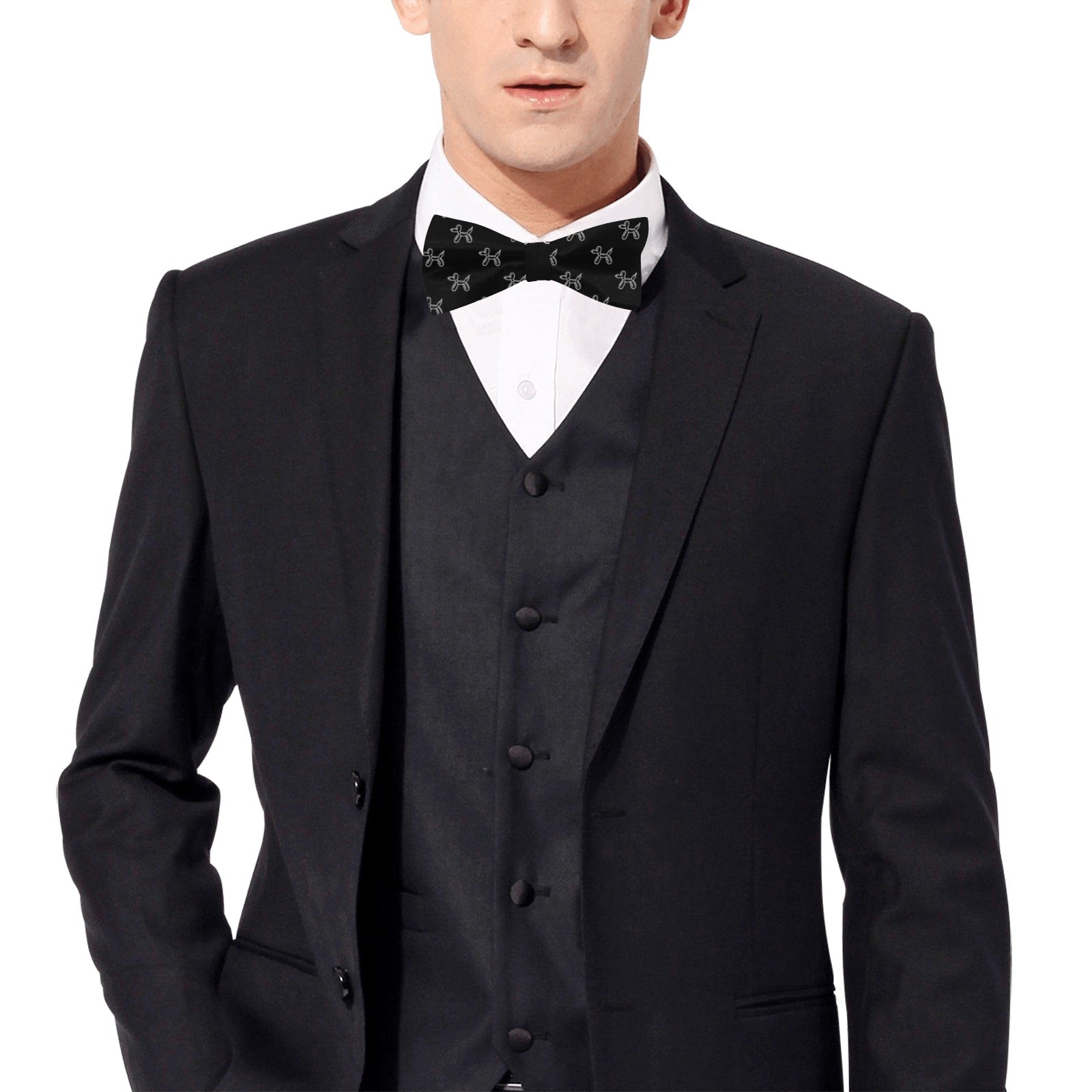 Classy Balloon Dogs Adjustable Bow Tie