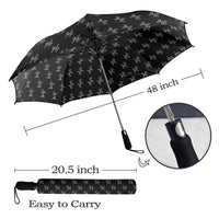 Classy Balloon Dogs Semi-Automatic Foldable Umbrella