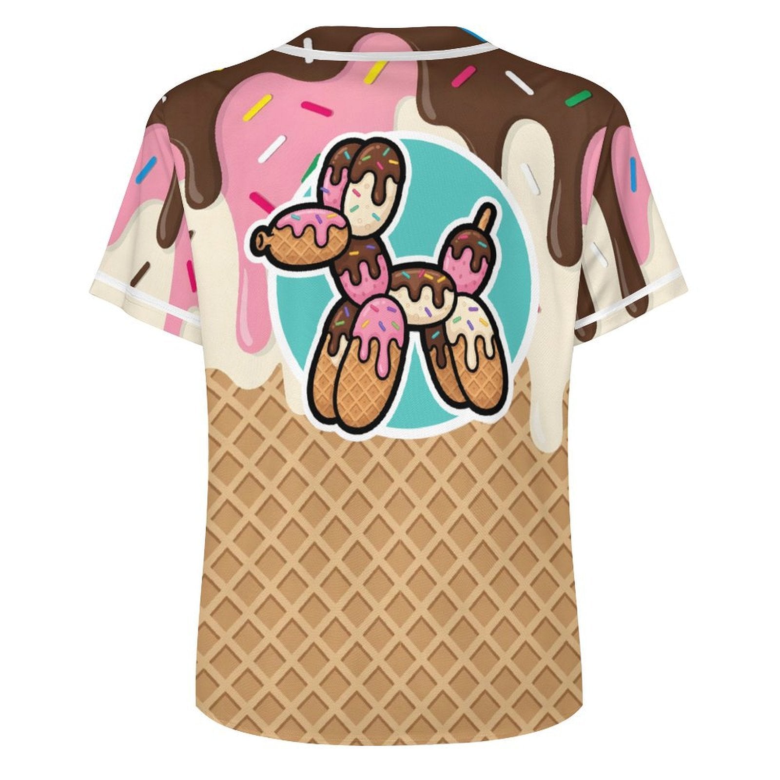 Drip Dog Men's Baseball Jersey