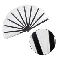 Retro Rainbow Folding Clack Fan