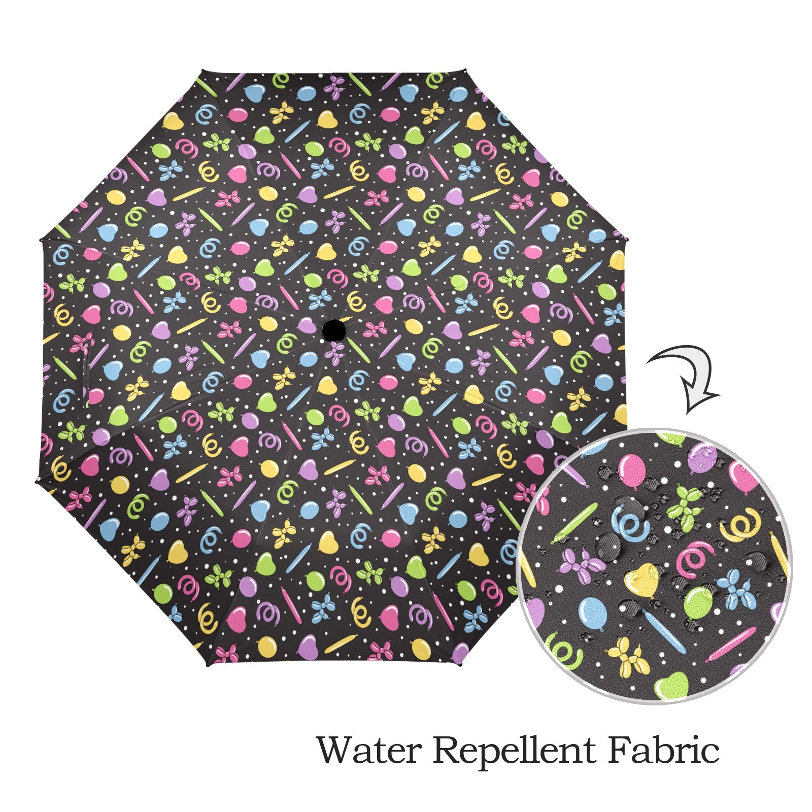 Twisterhood Semi-Automatic Foldable Umbrella