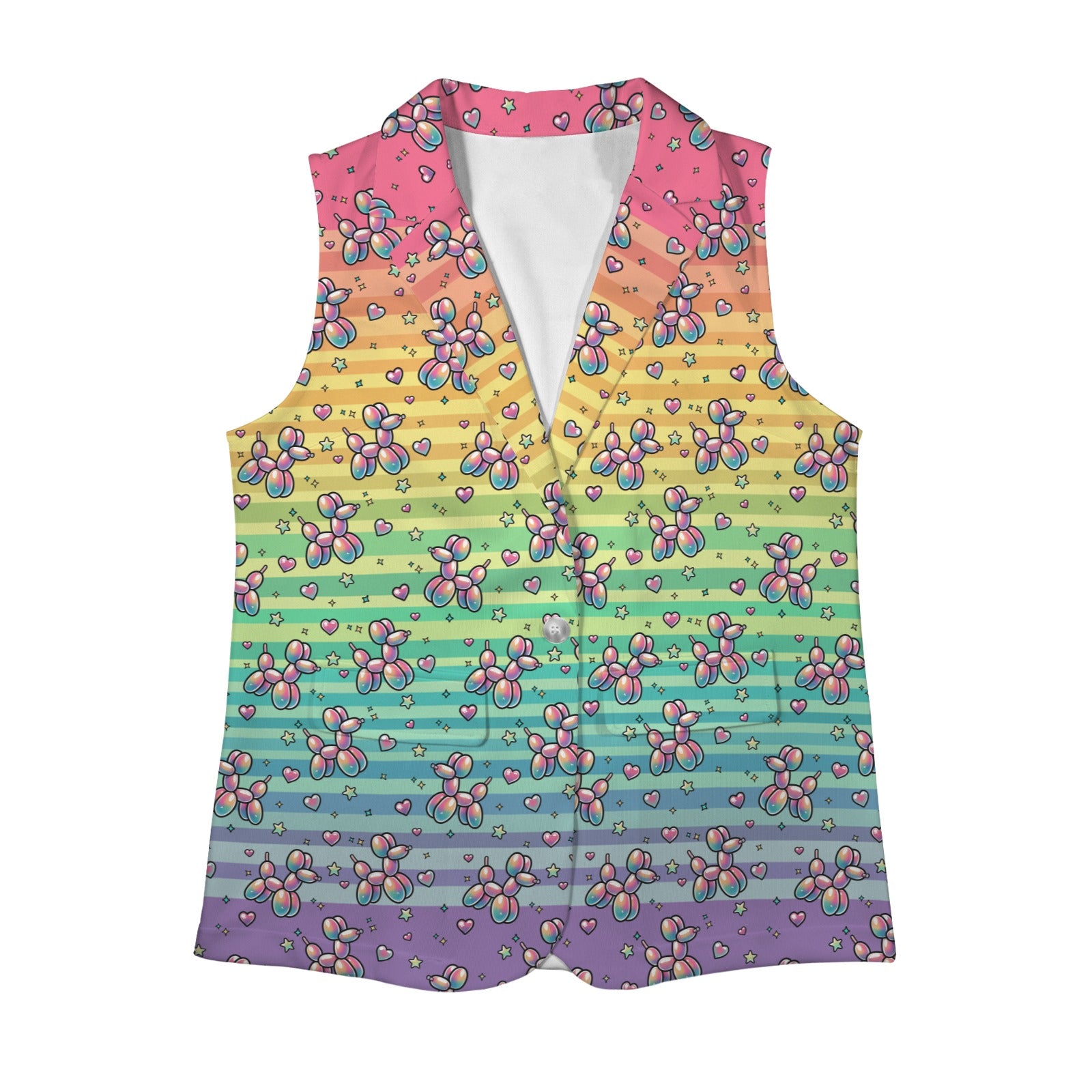 Retro Rainbow Women's Performance Vest