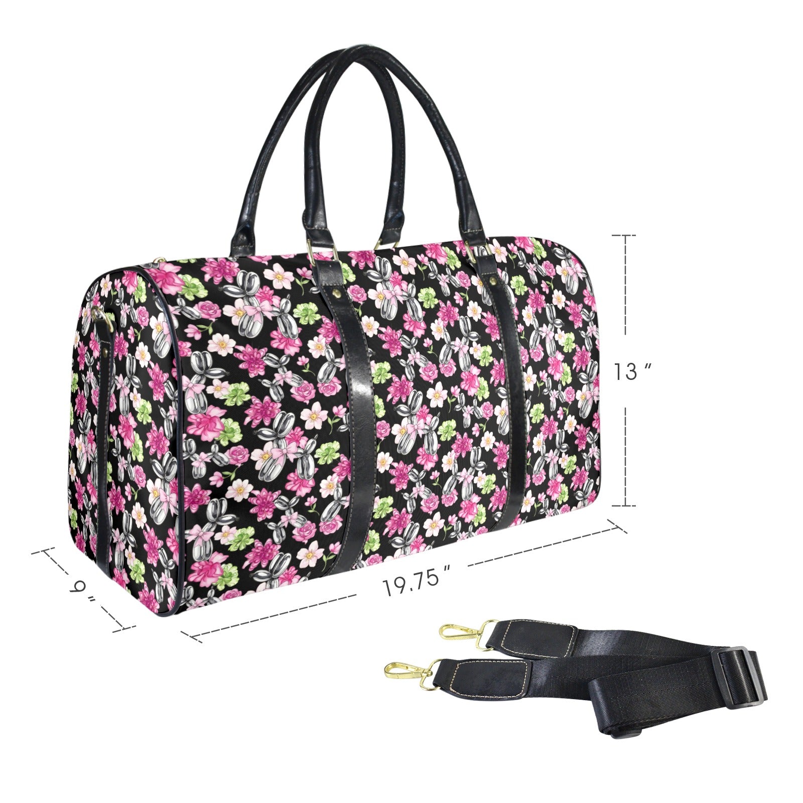 Petal Pop Large Travel Bag