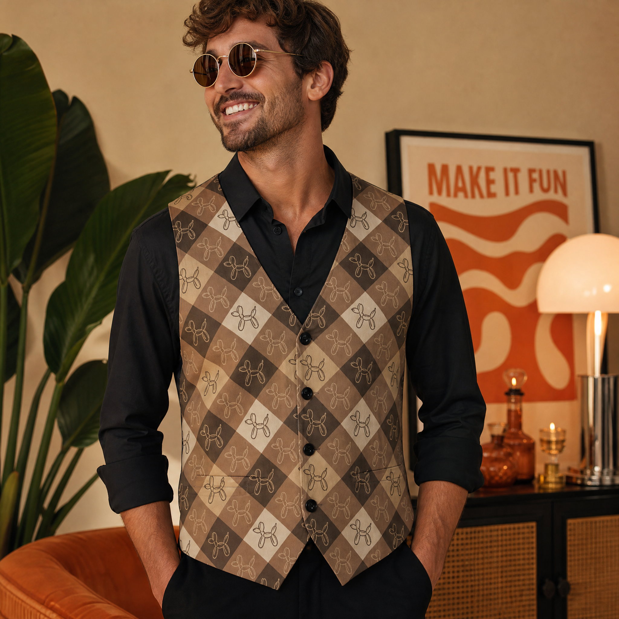 Argyle Afterparty Men's Performance Vest