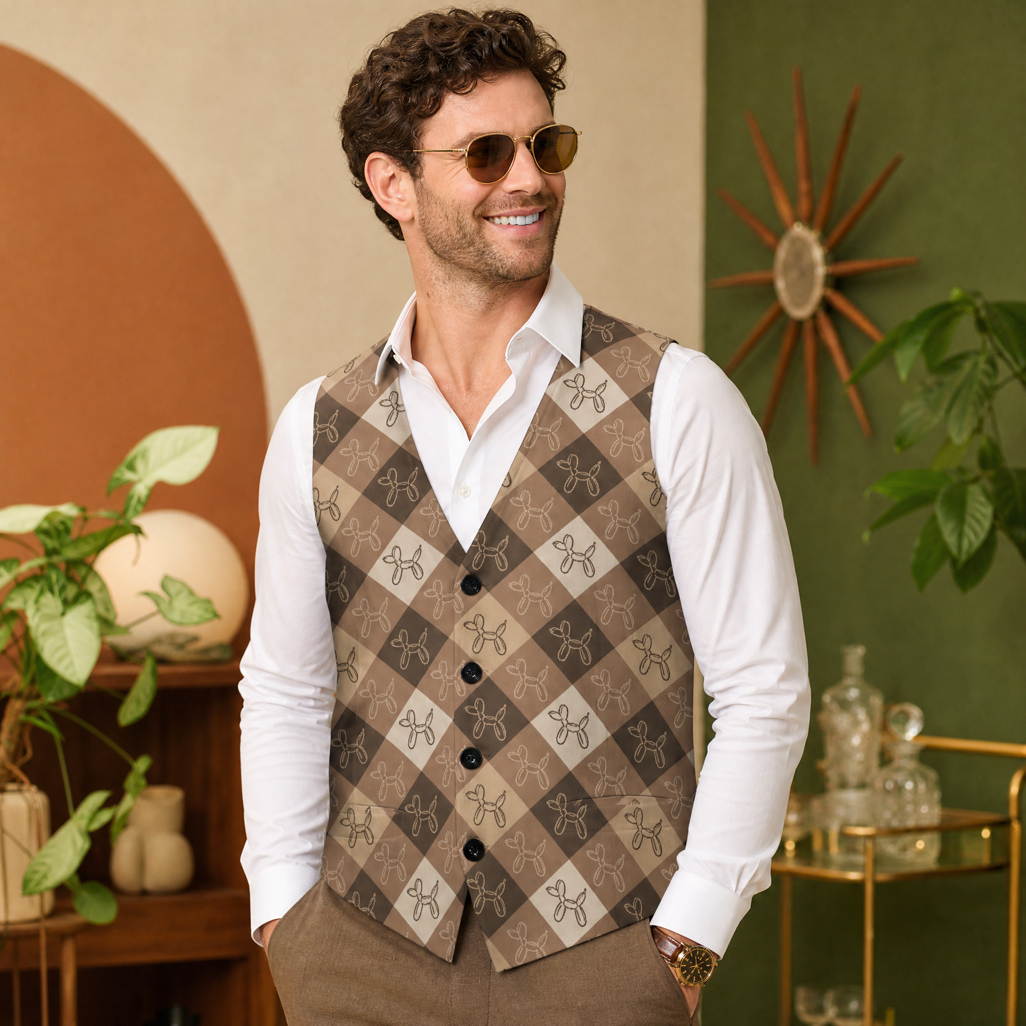 Argyle Afterparty Men's Performance Vest