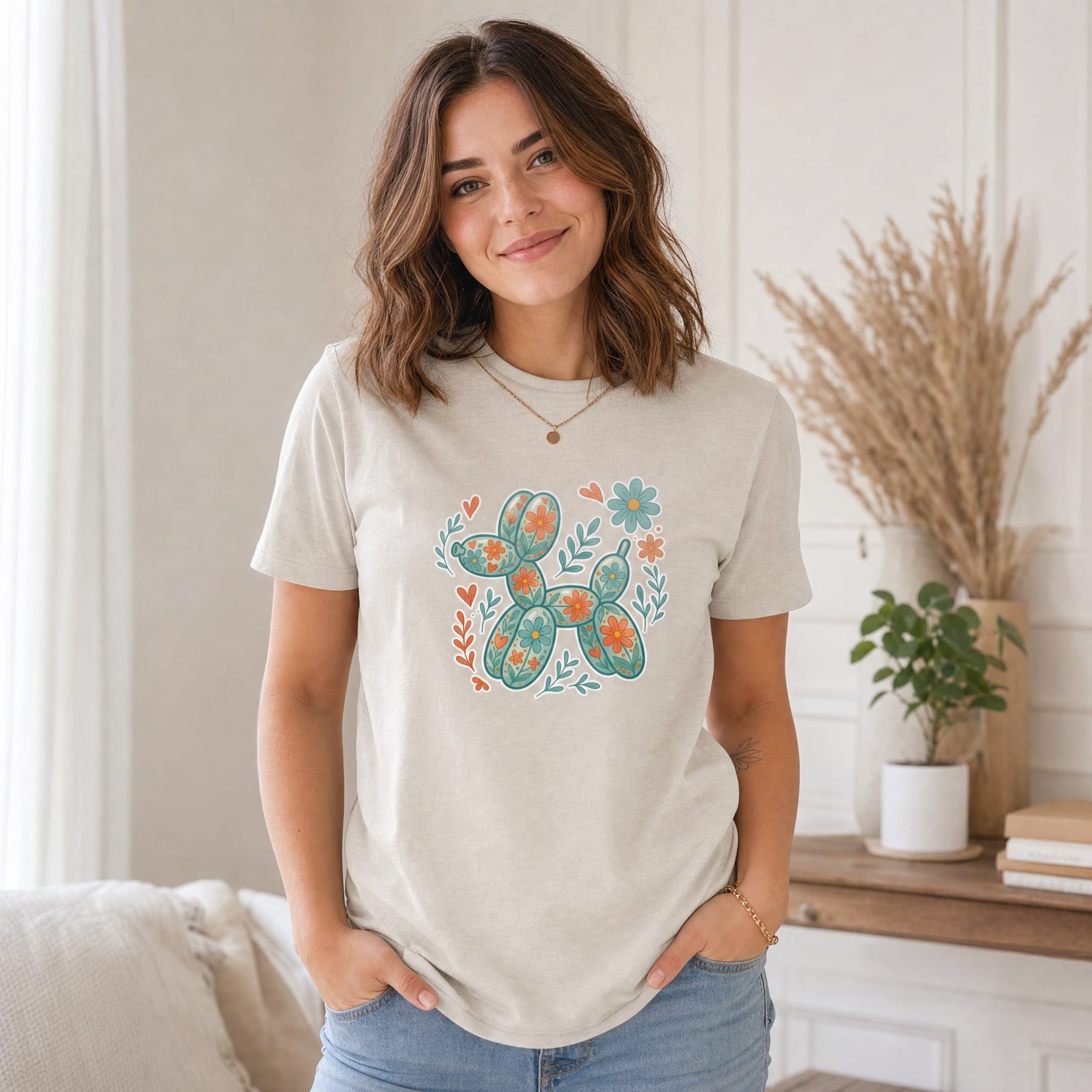 Garden Party Pup T-Shirt