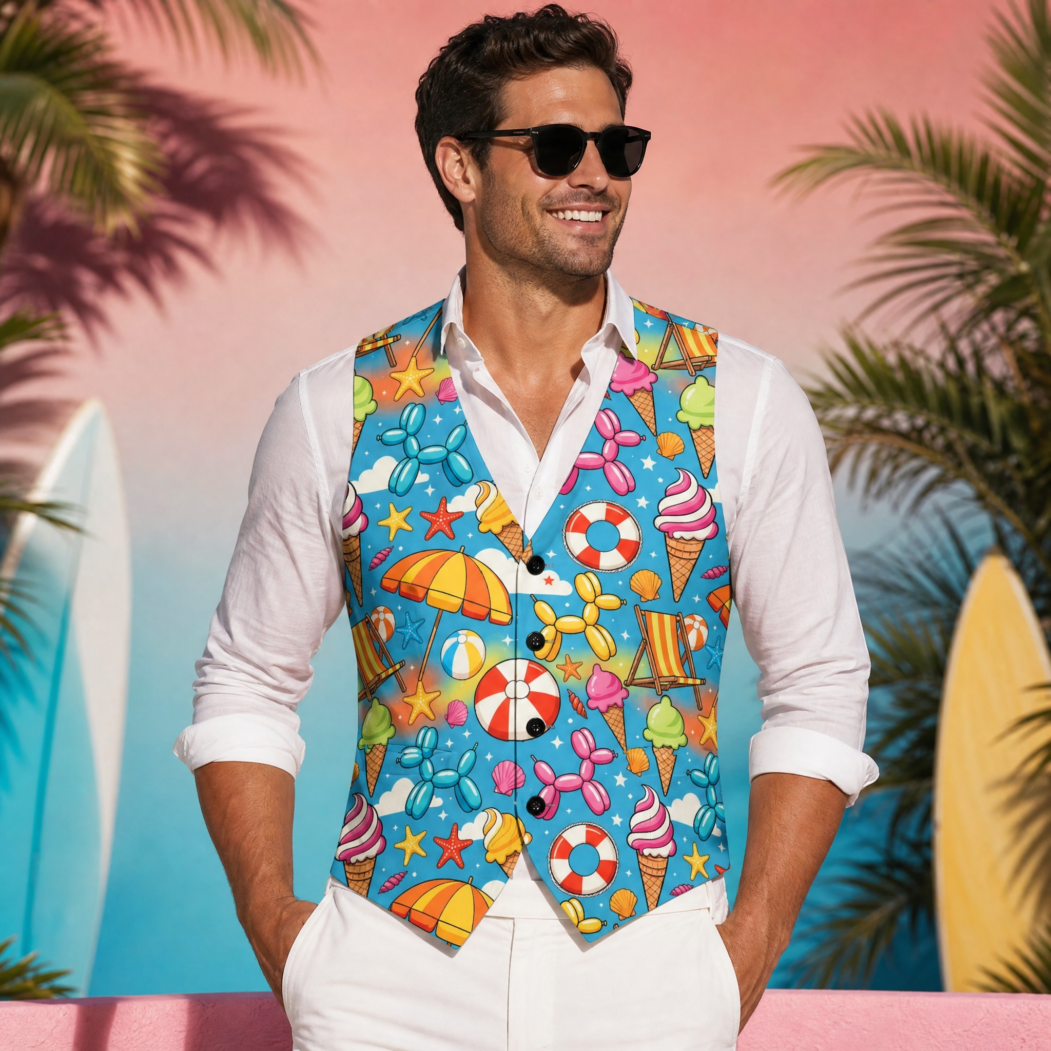 Summer Lovin' Men's Performance Vest