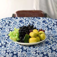 Porcelain Pups Square Tablecloth 55" x 55"