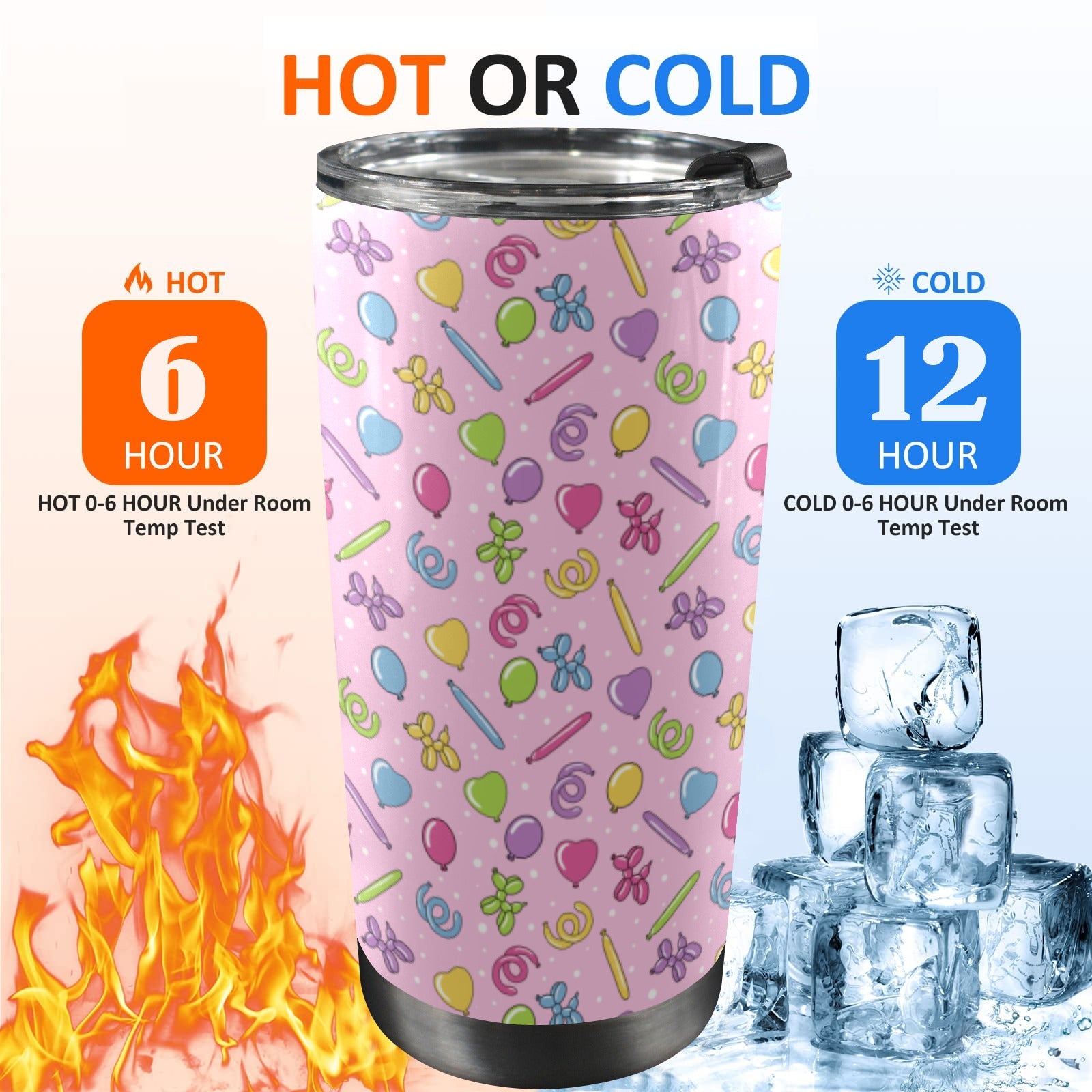 Twisterhood 20oz Stainless Steel Tumbler with Lid