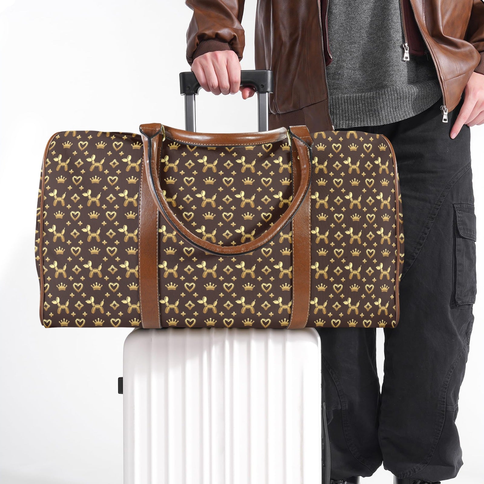 Decadent Dogs Large Travel Bag