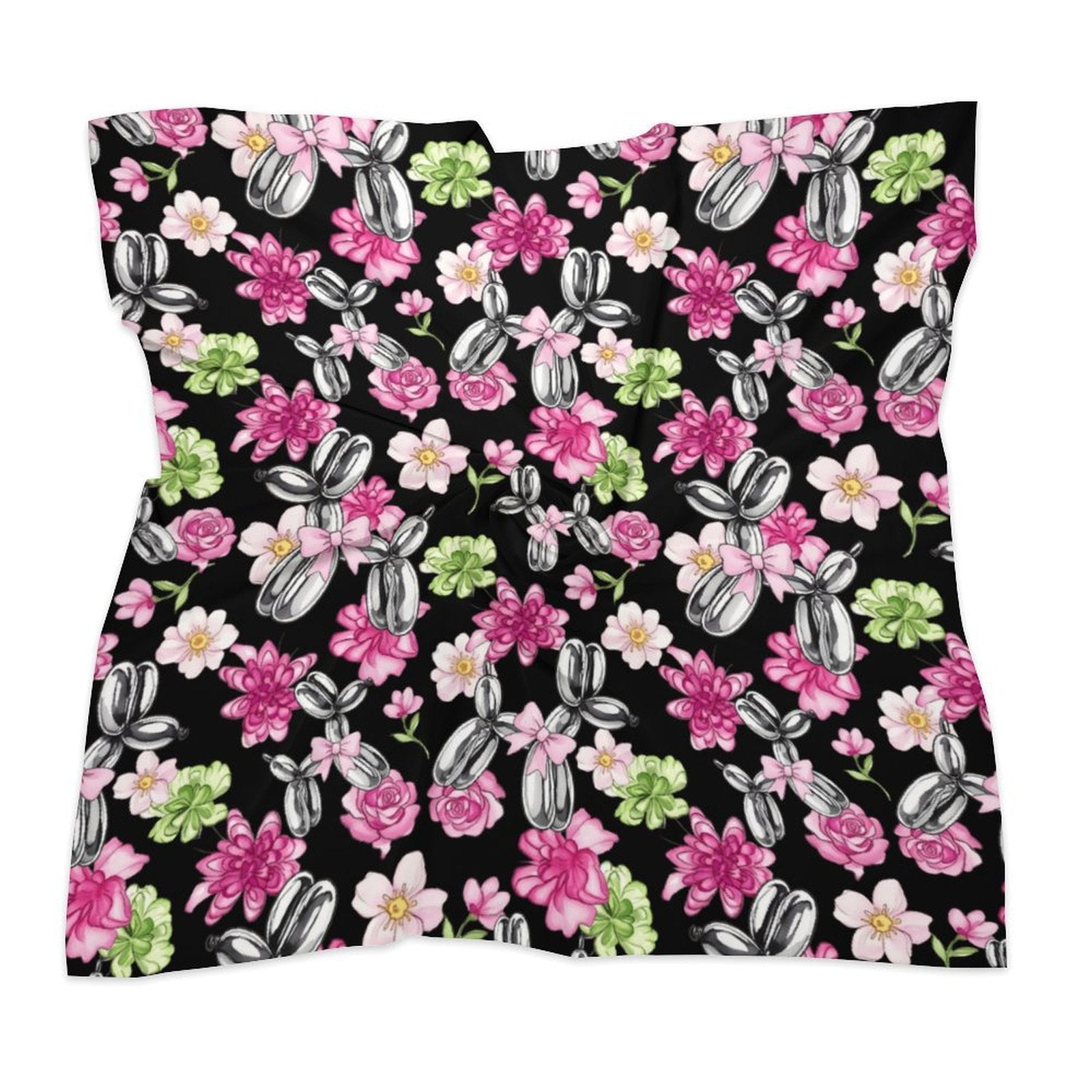 Petal Pop Silky Scarf