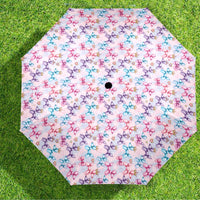 Perfectly Princess Semi-Automatic Foldable Umbrella